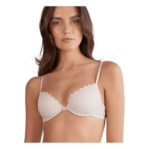 Intimissimi Bellissima Lace Push-up Bra Natural Soft Stretch Lace Underwire Adju